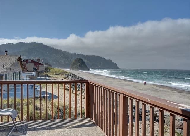 Oceanview deck railing