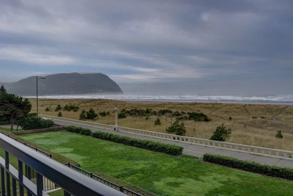 Ocean view deck