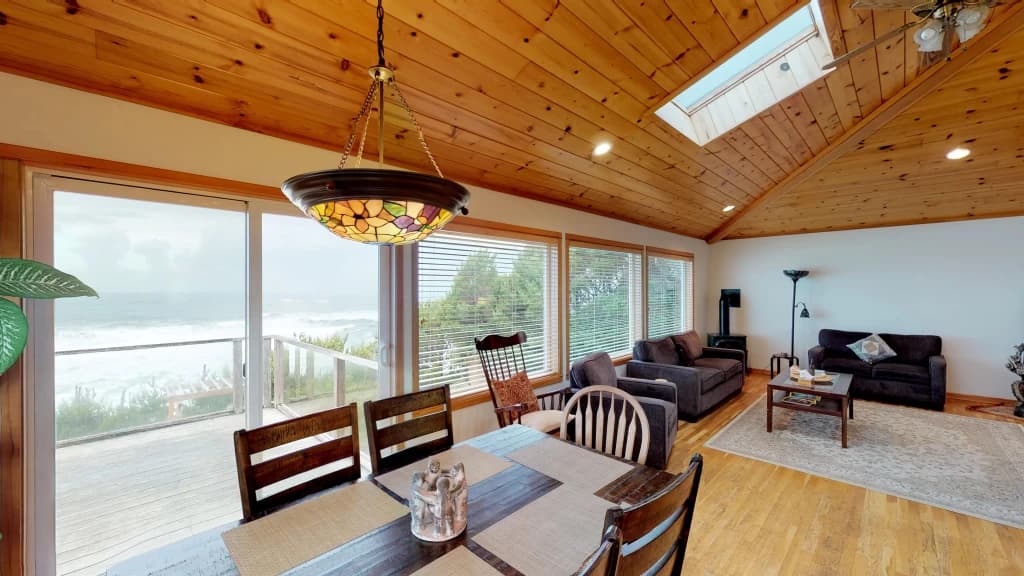Ocean-view great room