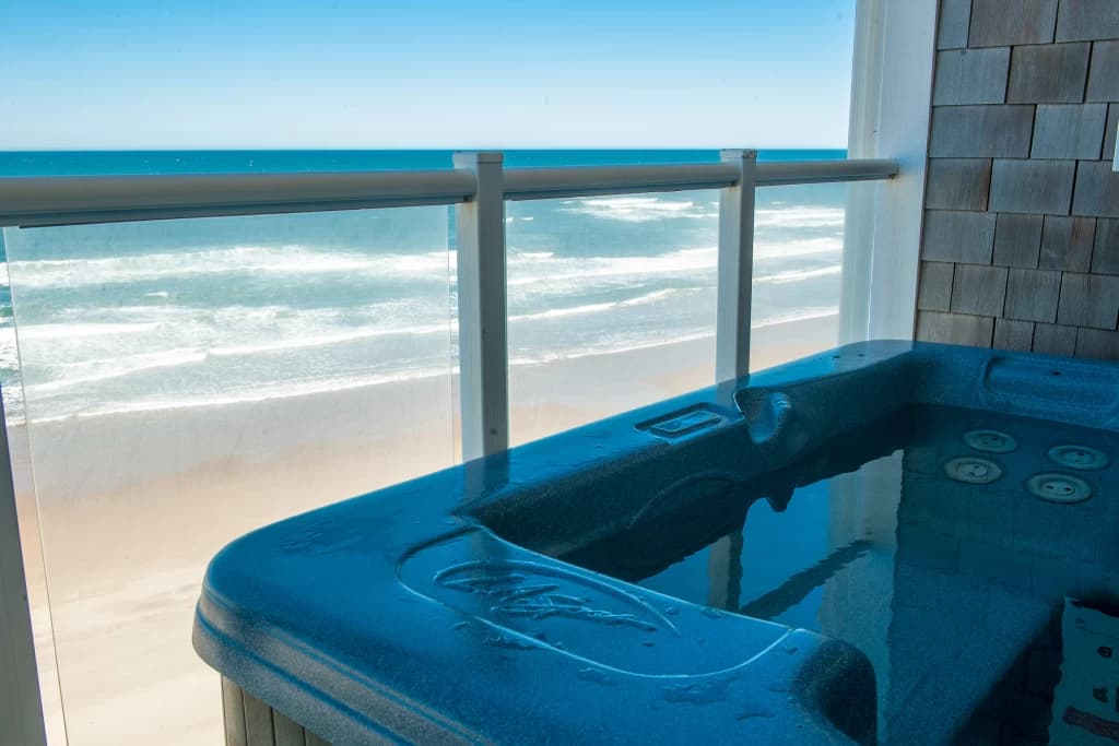 Beachfront viewing scope