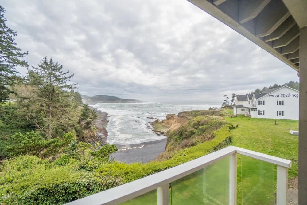 Ocean view deck