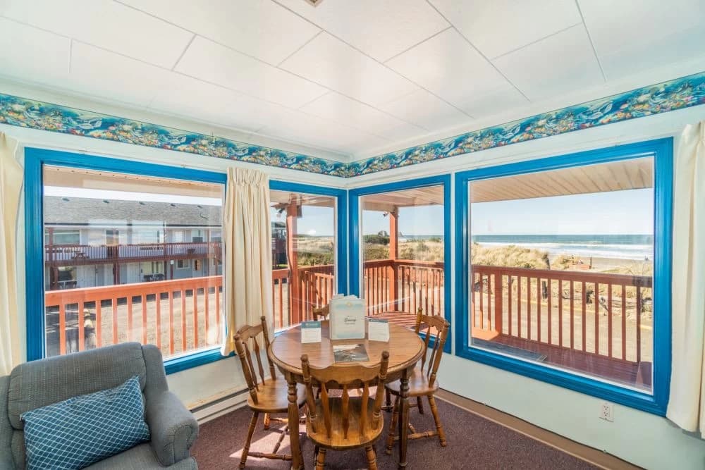 Ocean-view sunroom