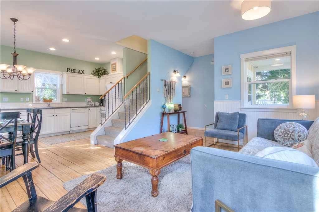 Open-concept living space