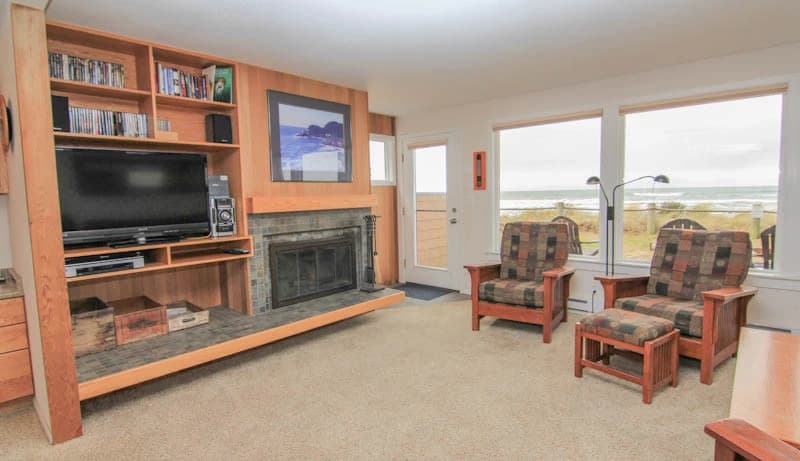 Ocean view living room