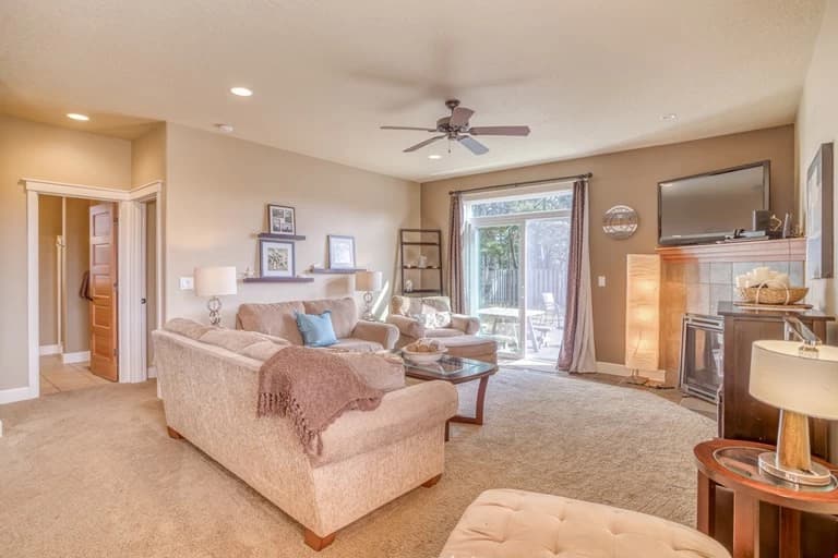 Master bedroom suite