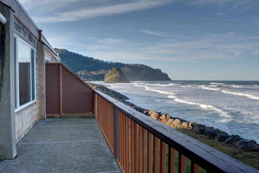 Ocean view deck