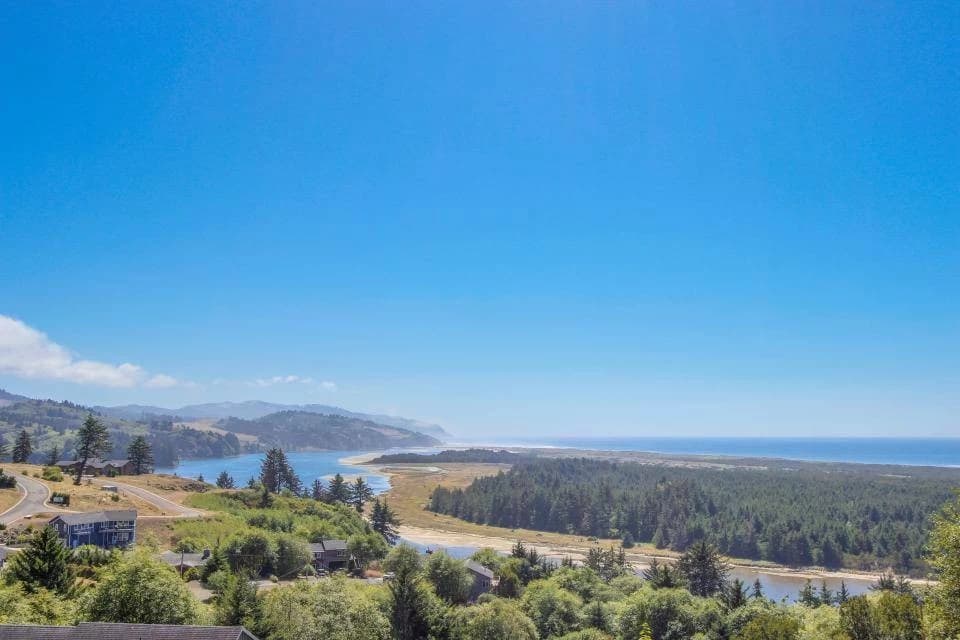 Coastal valley vista