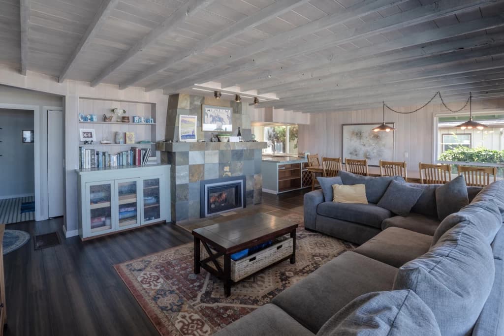 Open-concept living room