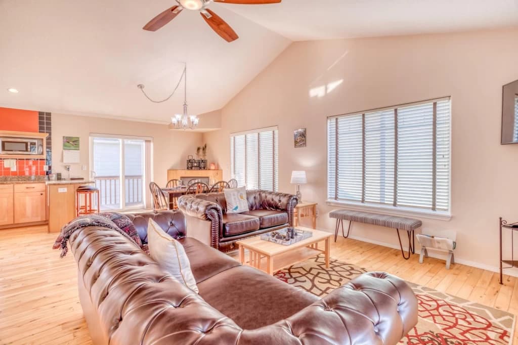 Open-concept living room