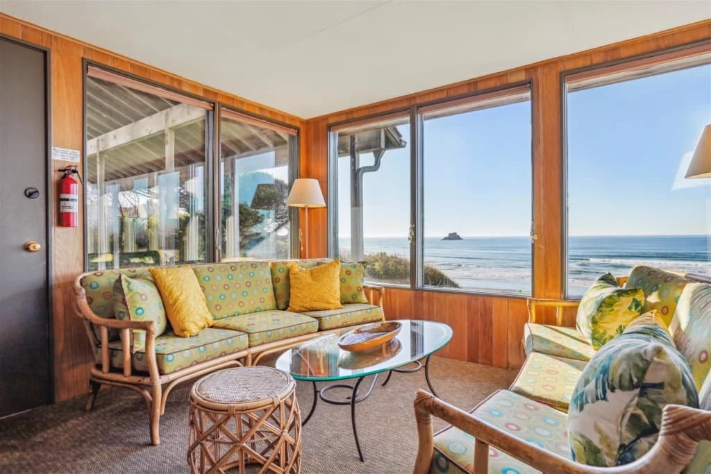 Ocean-view sunroom
