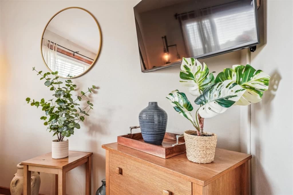 Living room accent wall