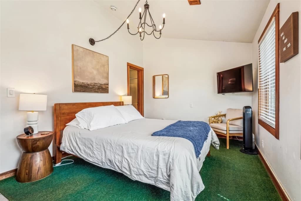 Master Bedroom with TV