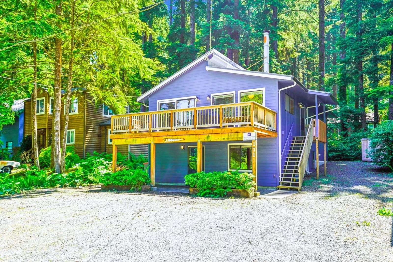 Sandcastle Spirit - New! Walk to Downtown & Haystack Rock — Forest cottage exterior