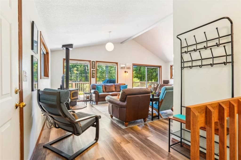 Open-concept living room