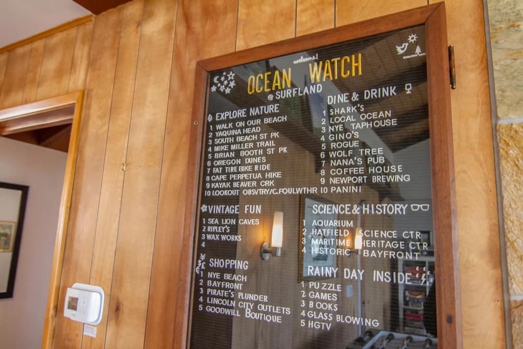 Information board wall display