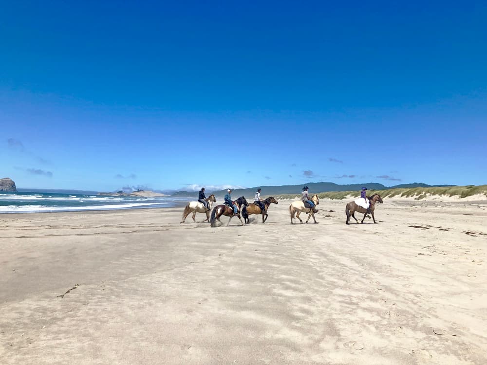 North Oregon Coast Horseback Riding