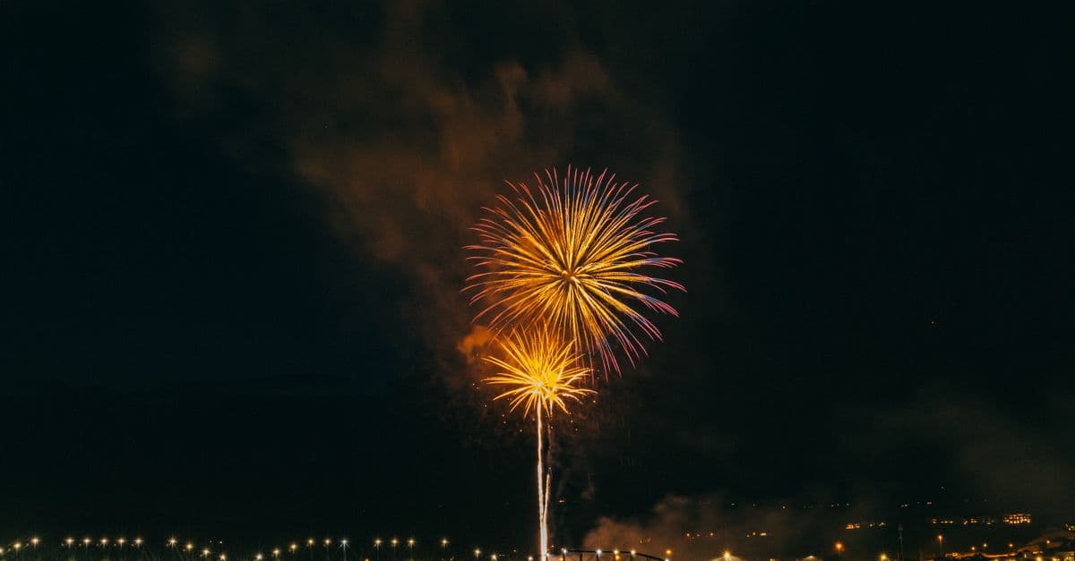 Fireworks at the Port