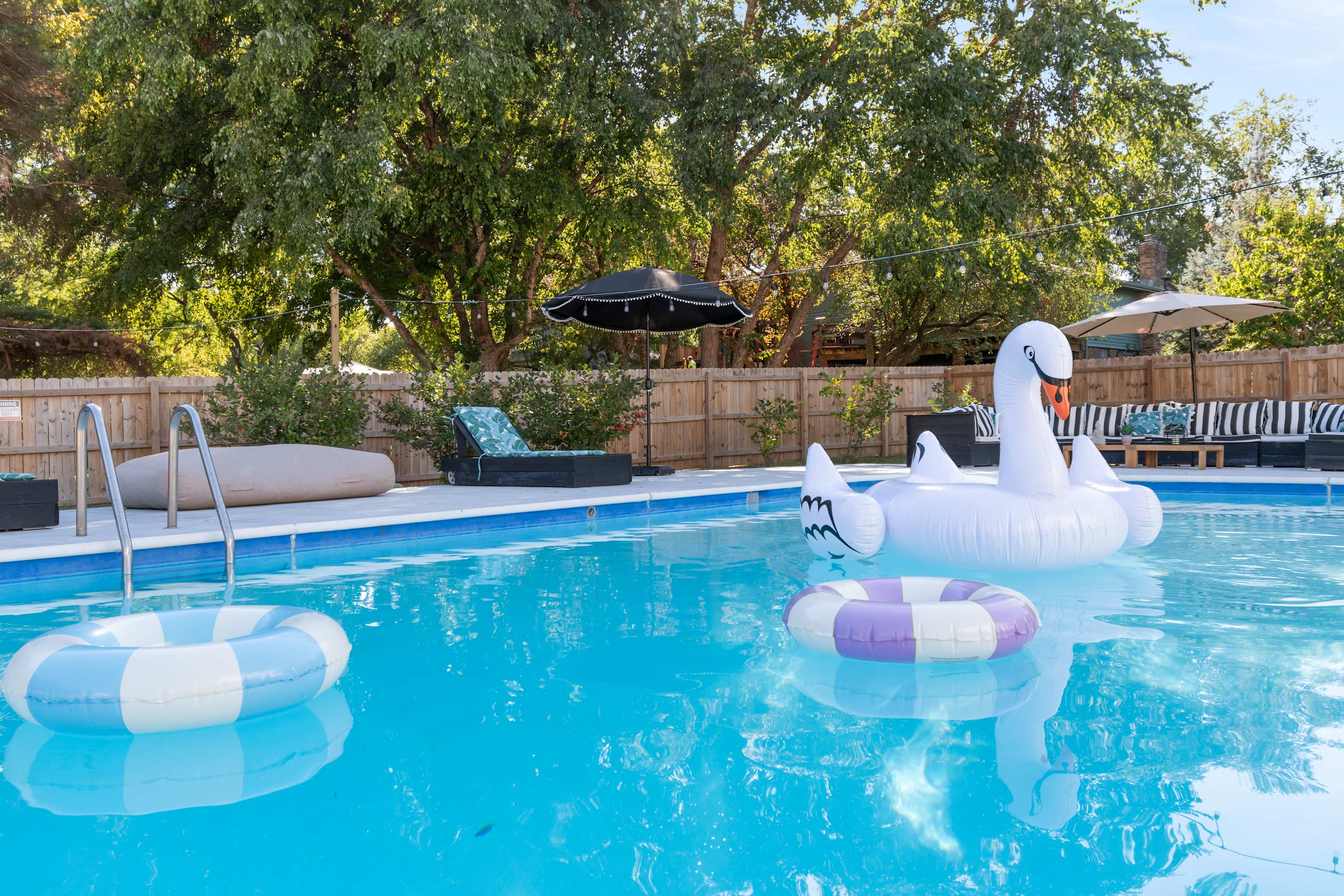 Spacious 4BR, Games, Pool, Theater & Private Yard!