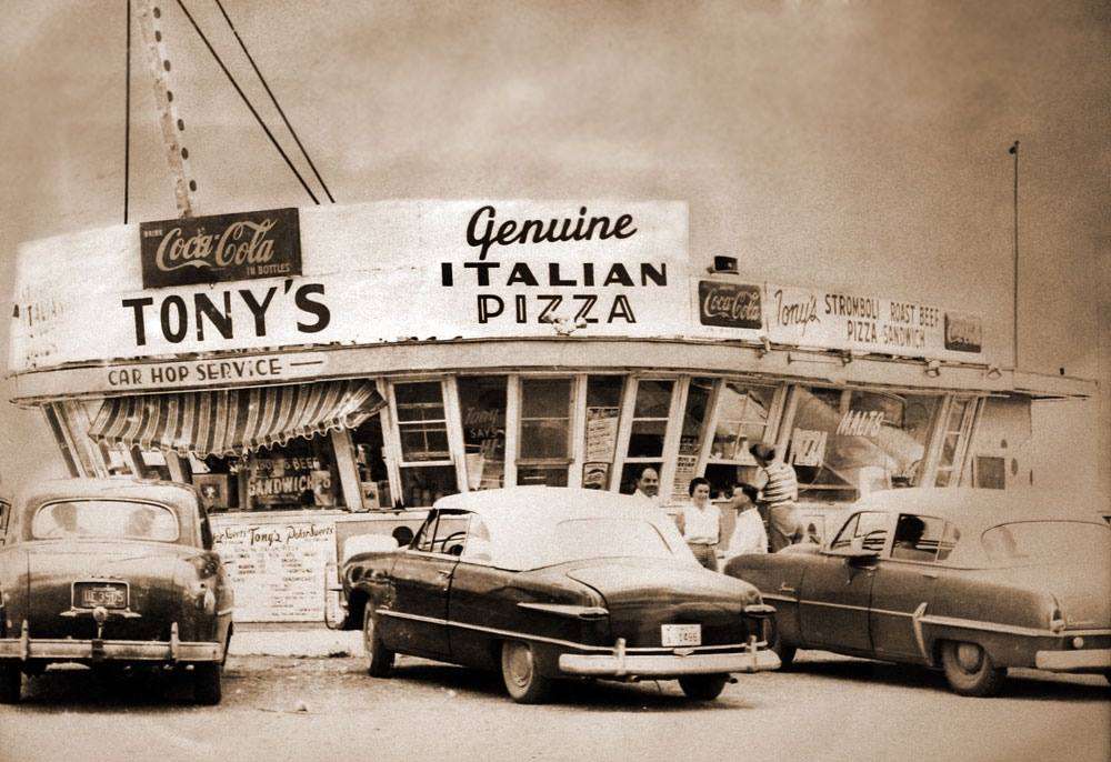 Old Tony's Drive-In and Lakeland Theatre area